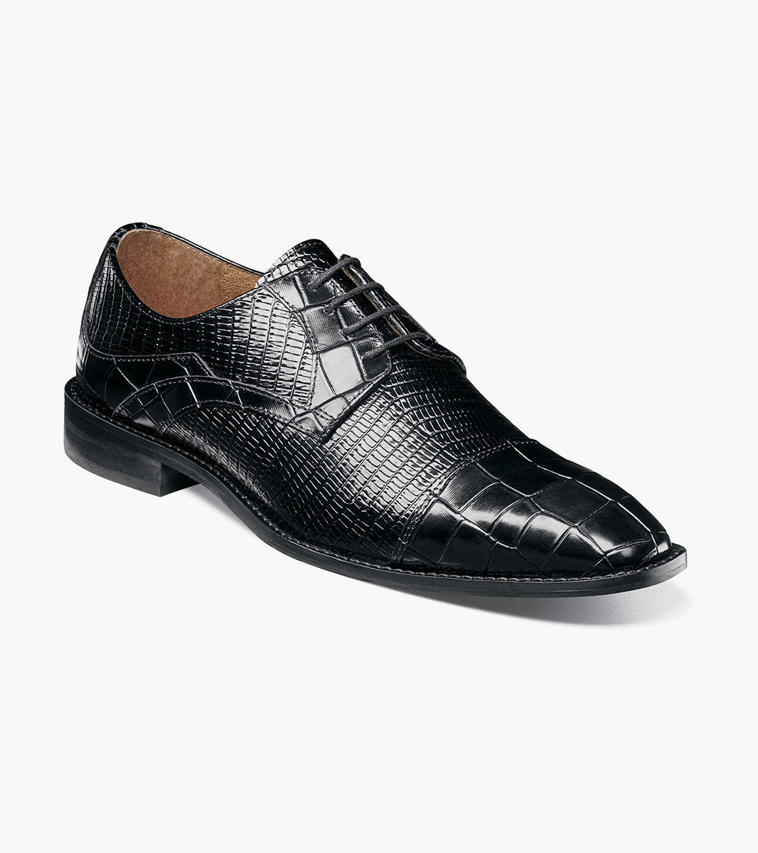Stacy Adams TEDESCO Cap Toe Oxford Black by Stacy Adams Shoes