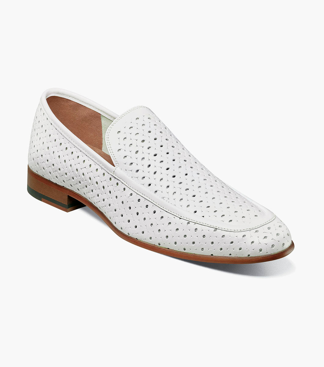 Stacy Adams Winden Moc Toe Perf Slip On by Stacy Adams Shoes