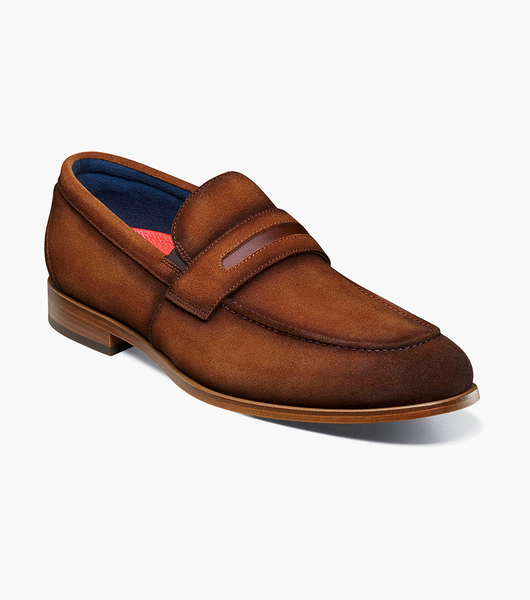 Stacy Adams Burke Moc Toe Saddle Slip On by Stacy Adams Shoes