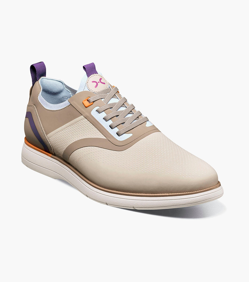 Stacy Adams Everidge Plain Toe Elastic Lace Up by Stacy Adams Shoes