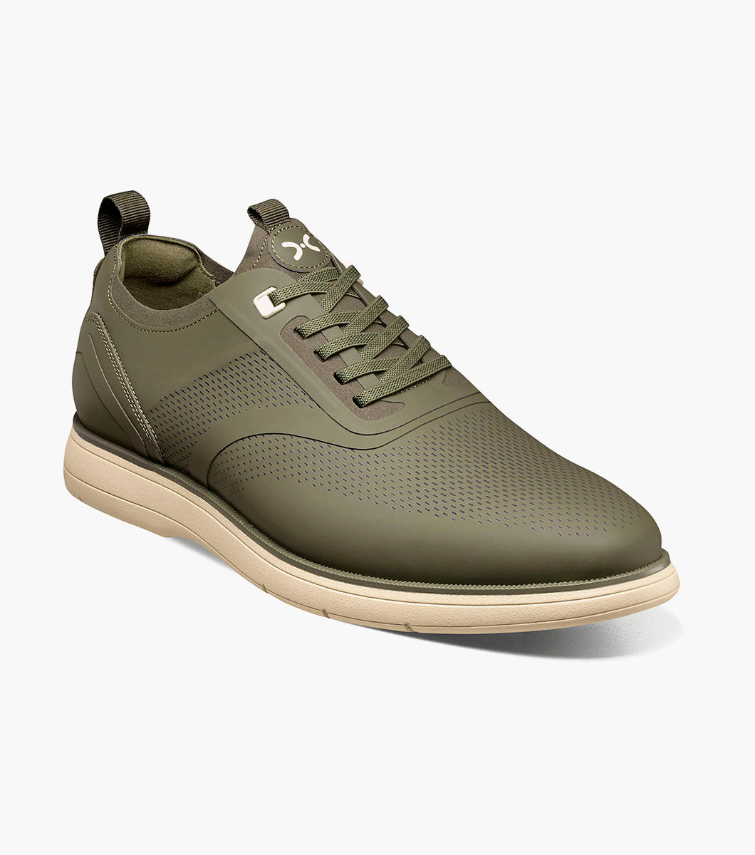 Stacy Adams Everidge Plain Toe Elastic Lace Up by Stacy Adams Shoes