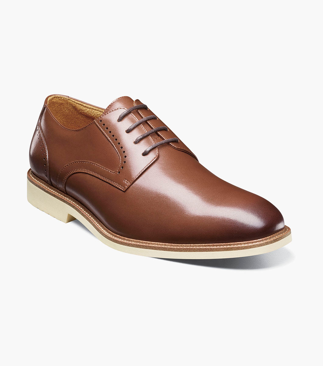 Stacy Adams WESCOTT Plain Toe Oxford Chocolate by Stacy Adams Shoes