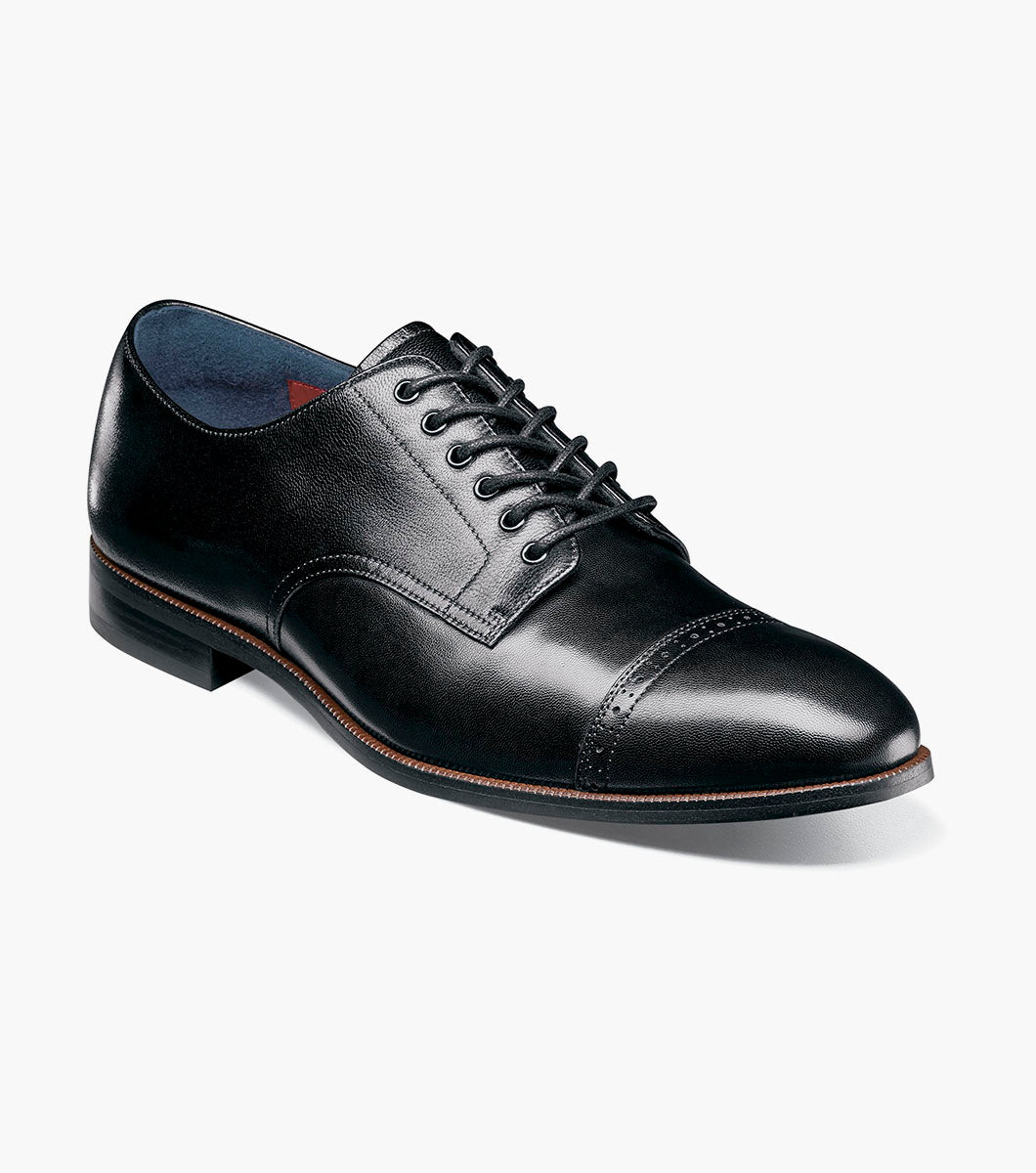 Stacy Adams WILLIAM Cap Toe Oxford Black by Stacy Adams Shoes