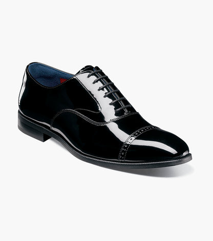 Stacy Adams CONCORDE II Cap Toe Oxford Black Patent by Stacy Adams Shoes
