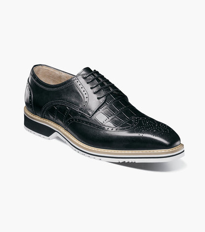 Stacy Adams BEAUMONT Wingtip Oxford Black by Stacy Adams Shoes