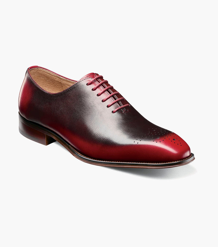 Stacy Adams HALLQUIST Plain Toe Oxford Red by Stacy Adams Shoes