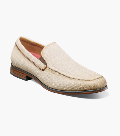 Stacy Adams RIDGELY Moc Toe Slip On Natural by Stacy Adams Shoes