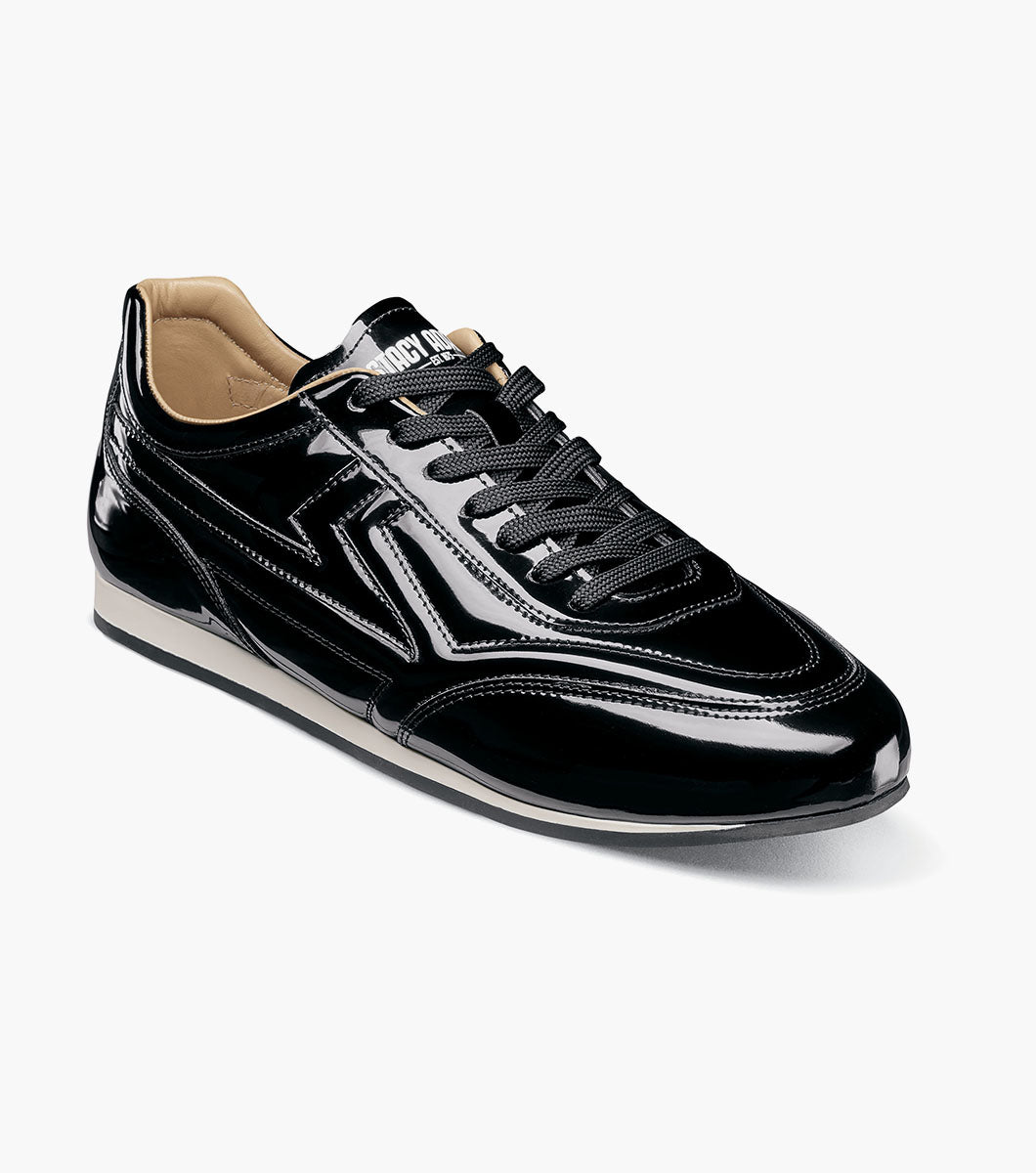 Stacy Adams ACTION 150 Sporty Lace Up Black Patent by Stacy Adams Shoes