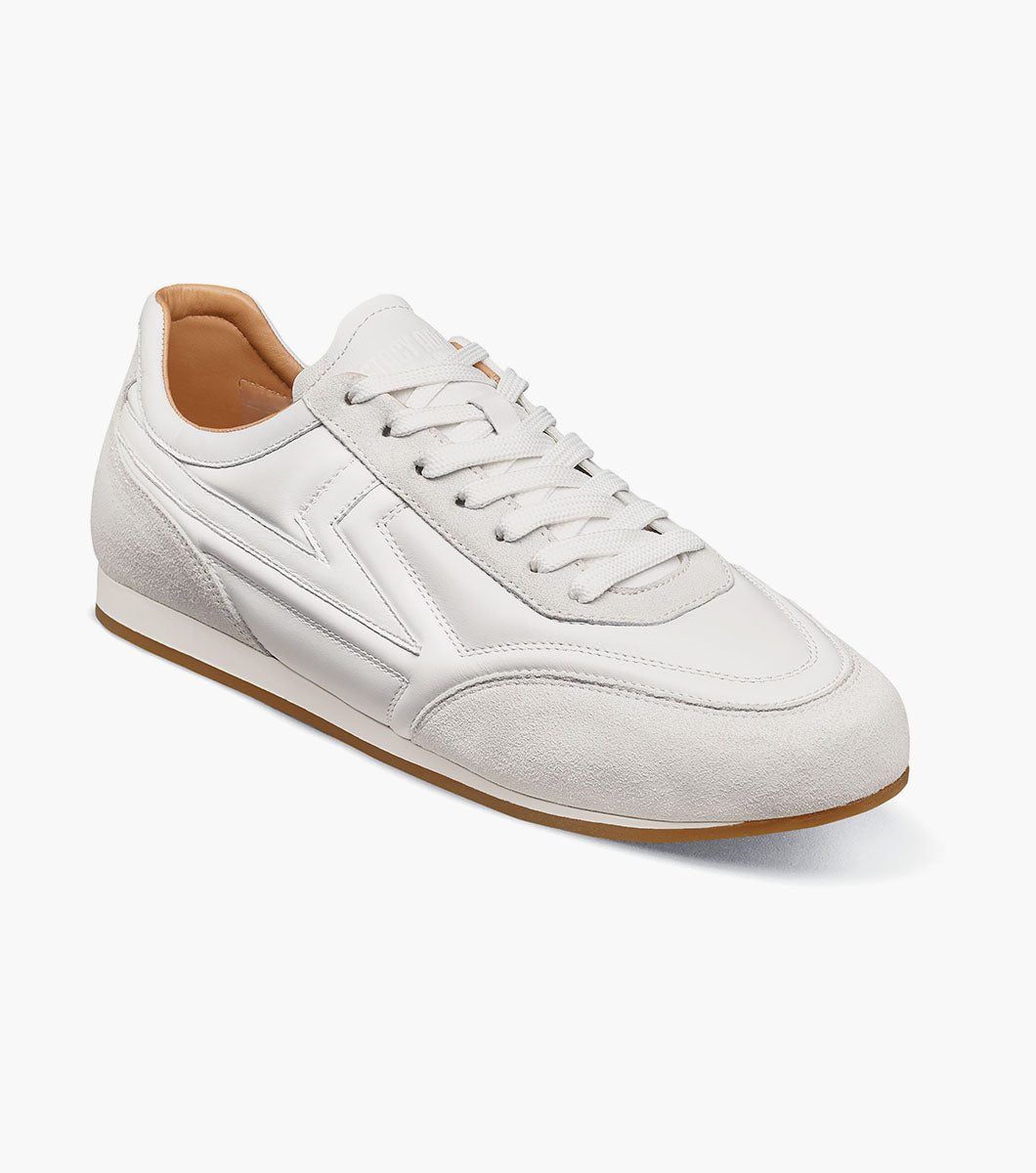 Stacy Adams ACTION 150 Sporty Lace Up White by Stacy Adams Shoes