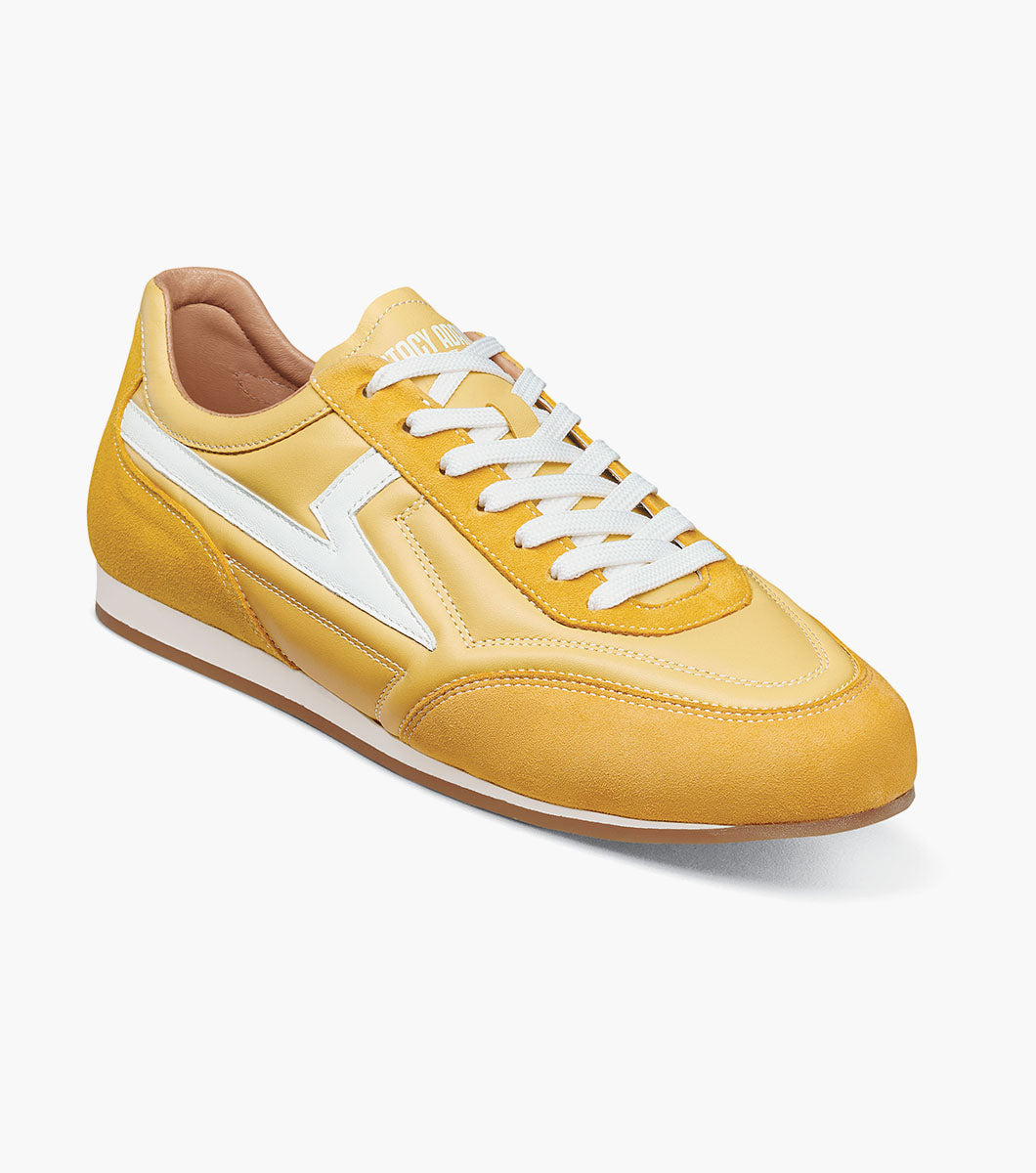Stacy Adams ACTION 150 Sporty Lace Up Yellow by Stacy Adams Shoes