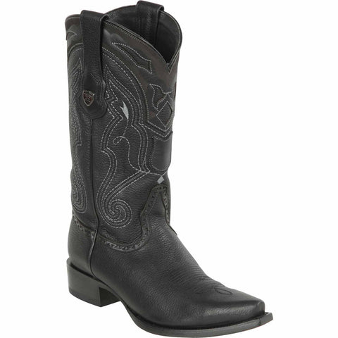 Black Snip Toe Cowboy Boots