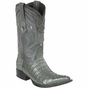 Caiman Tail Long Toed Mexican Boots