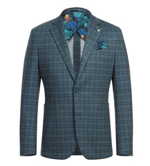 half-canvas-slim-fit-blazer-in-green-blue-check