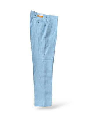 Premium Linen Pant - Blue Mist