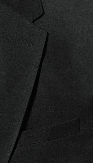 The Ironwood Cord Men's Charcoal 2 Button Slim Fit Notch Lapel Suit