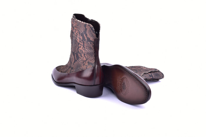 C203-3273- Python Brown Beige