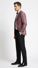 men-s-burgundy-and-black-snakeskin-print-blazer-alligator-crocodile-sport-jacket-exotic-skin