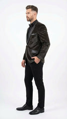 men-s-crocodile-alligator-exotic-skin-texture-blazer-slim-fit-designer-jacket-with-satin-lapels-for-formal-and-party-wear-in-black-color