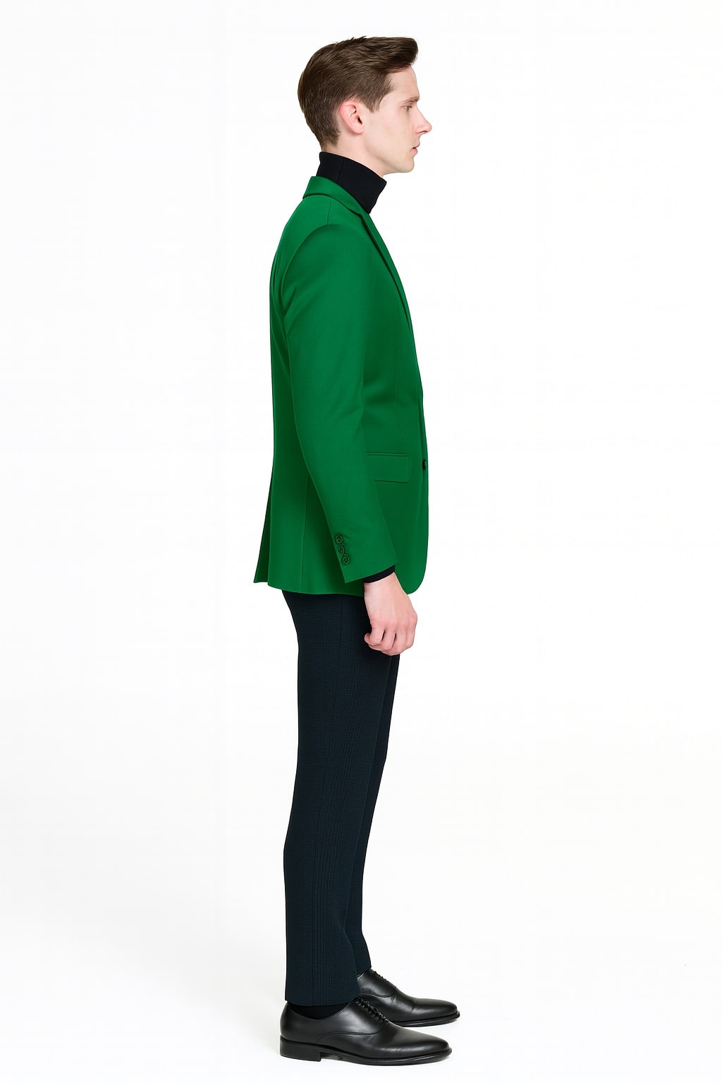 Mens Green Blazer  Stylish Casual and Formal Sport Coat for Parties, Weddings and Events in Emerald Green
