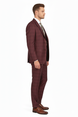 men-s-burgundy-checkered-3-piece-suit-windowpane-classic-fit-plaid-blazer-with-vest-and-pants