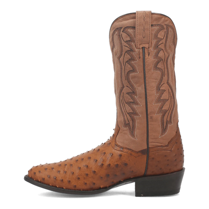 TEMPE FULL QUILL OSTRICH BOOT
