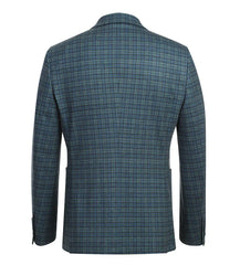 half-canvas-slim-fit-blazer-in-green-blue-check