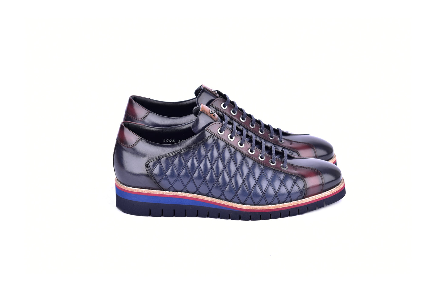 C21102-4005- Navy+Burgundy