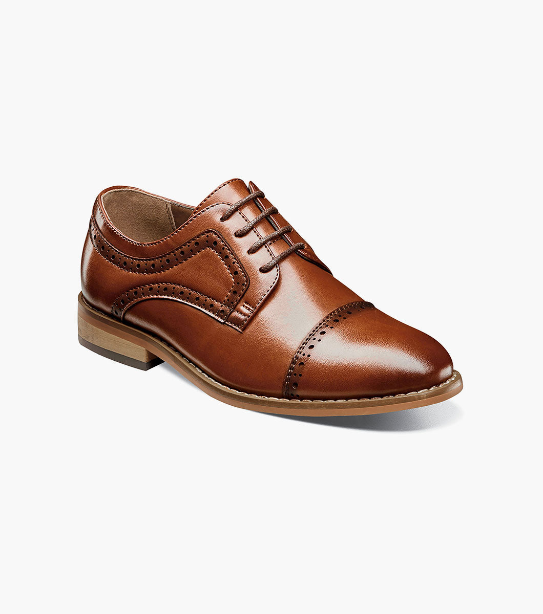 Stacy Adams Kids Dickinson Cap Toe Oxford by Stacy Adams Shoes