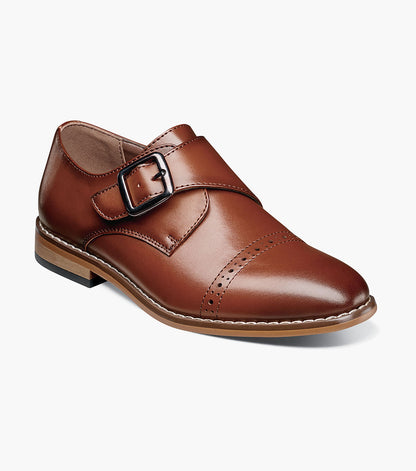 Stacy Adams Kids Desmond Cap Toe Monk Strap by Stacy Adams Shoes