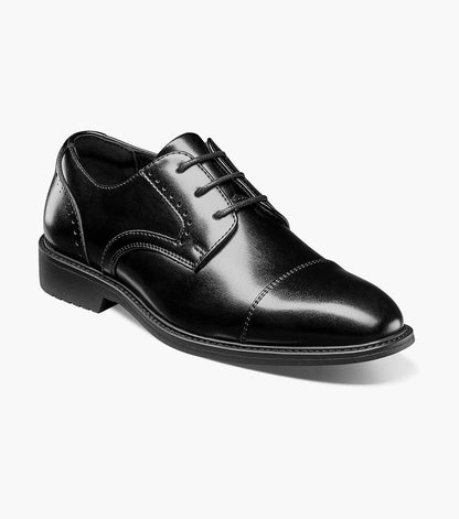 Stacy Adams KIDS WESBRIDGE Cap Toe Oxford Black Multi by Stacy Adams Shoes