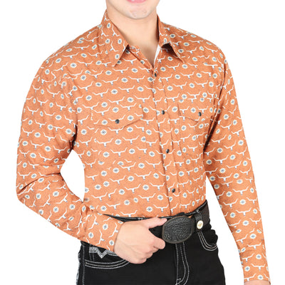 Orange Western Shirt