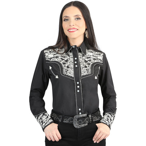 Black Cowgirl Shirts - El General