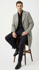 men-s-grey-herringbone-long-overcoat-tweed-black-and-white-pattern-wool-topcoat-three-qaurter