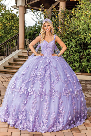 Dancing Queen Dresses 1808 Quinceanera Gown for Timeless Beauty