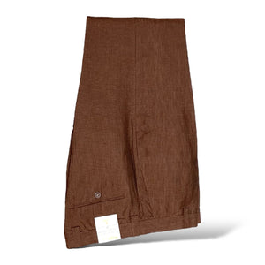 Linen Pant - Chocolate