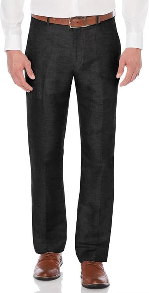 Casual Linen Suit Pants for Men – Breathable Beach Wedding Summer Trousers