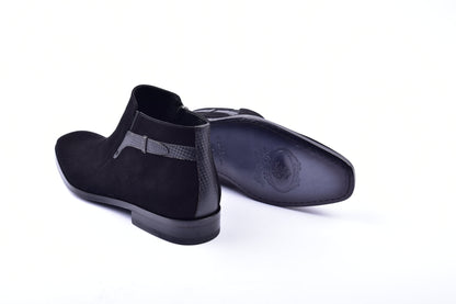 C2041-5361S- Black Suede