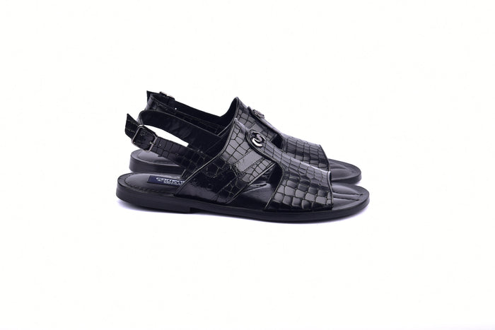 C0074-Corrente 5829S Sandal- Black