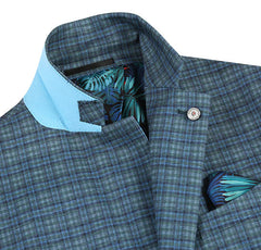 half-canvas-slim-fit-blazer-in-green-blue-check