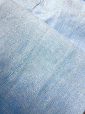 Linen Premium Pant - Lake Blue
