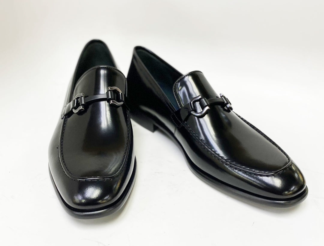Corrente 6415 Calfskin Slip-On Loafer - Black - Image 5