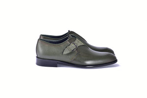 C052-6471 Monk strap-Green