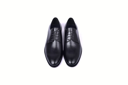 C00103-6806 Plain Toe Lace up-Black