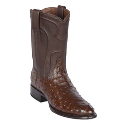 ostrich-roper-western-boots