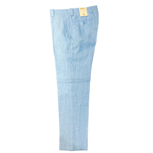 Linen Premium Pant - Lake Blue