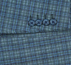 half-canvas-slim-fit-blazer-in-green-blue-check