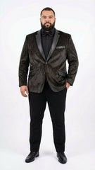men-s-crocodile-alligator-exotic-skin-texture-blazer-slim-fit-designer-jacket-with-satin-lapels-for-formal-and-party-wear-in-black-color