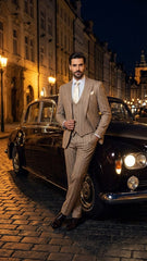 mens-beige-pinstripe-three-piece-vested-suit-tailored-fit-business-attire-in-tan-stripe-by-rossiman