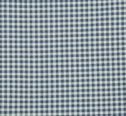 Half Canvas Slim Fit Blazer in Sage Blue Check