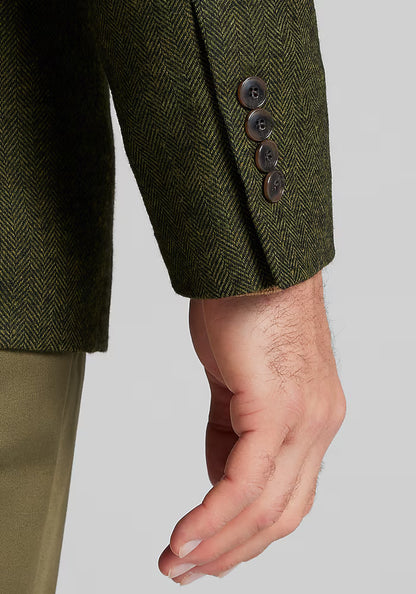 1905 Collection Tailored Fit Herringbone Sportcoat - Big & Tall
